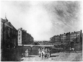 Queen Square, Bloomsbury, Londyn, 1787 1907