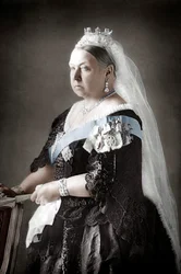 Królowa Wiktoria z Wielkiej Brytanii, c1890
