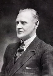 R J Mitchell, angielski konstruktor samolotów, ok. 1933
