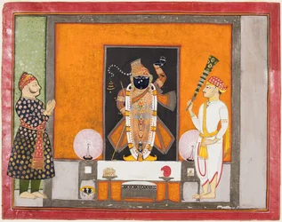 Raja Ram Singh Okręty wojenne Krishna Most Nathji Hodowca, ok. godz. 120.