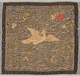 Odznaka rangi buzi, 1850-99.