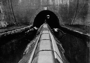 Gotowy do rozpoczęcia leggingu na kanale, Londyn, ok. 1890 r. 1903