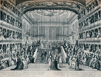 Przyjęcie Wielkiego Księcia i Księżnej Rosji w Teatrze San Benedetto, 1902