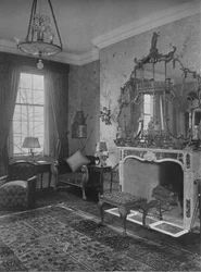 Sala recepcyjna, dom panny Anne Morgan, Nowy Jork, 1924