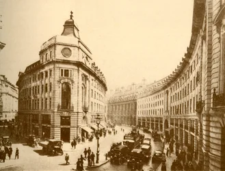 Regent Street Przebudowany, ok. 1930.