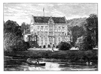 Reinhardsbrunn, niedaleko Gotha, Niemcy