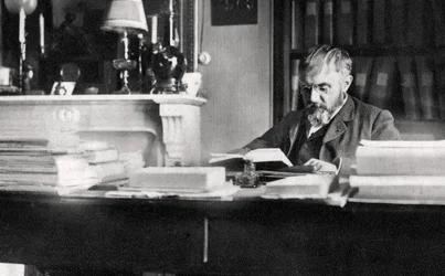 Rene Doumic, francuski krytyk literacki i literat, 1922