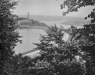 Zbiornik, Eden Park, Cincinnati, Ohio, c1897.