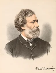 Robert Browning, angielski poeta i dramaturg, ok. 1880