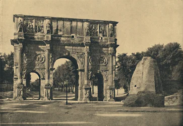 Roma - Łuk Konstantyna AD 315, 1910