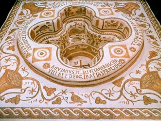 Mozaika rzymska, VI wne