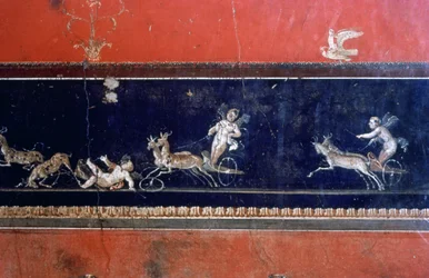 Rzymski mural, Dom Vettii, Pompeje, Włochy