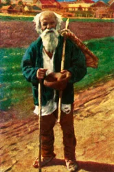 Żebrak rumuński, ok. 1928.