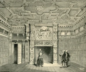 Pokój w domu Sir Paula Pindarsa, ok. 1872 r.