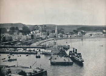 Rothesay - Lądowisko i esplanada, 1895