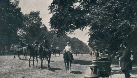 Rotten Row, Hyde Park, ok. 1900