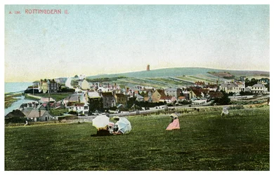 Rottingdean, Sussex, początek XX wieku