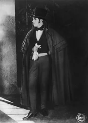 Rudolph Valentino 1895-1926, włoski aktor, ok. 1920