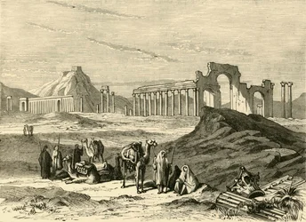 Ruiny Palmyry, 1890.