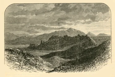 Ruiny Teb, 1890.