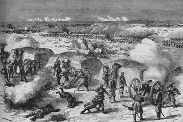 Rosyjski atak na turecką redutę, 1902