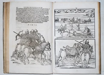 Rosyjscy wojownicy. Siegmund von Herberstein podróżuje po Rosji Od: Rerum Moscoviticarum commentarii.., 1571