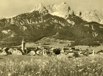 Saalfelden am Steinernen Meer, Austria, ok. 1935.