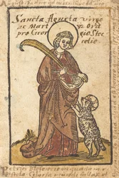 Św. Agnieszka, ok. 1490.
