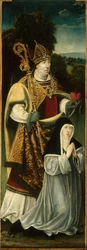 Św. Augustyn i Kanoniczka Augustyńska, 152550.