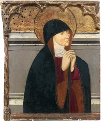 Św. Klara z Asyżu, XV wiek.
