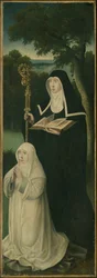 Święta Gertruda z Nivelles i kanonik augustiański, 152550.