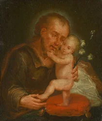 Święty Józef z Dzieciątkiem Jezus