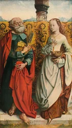 Święci Piotr i Dorota, ok. 1505, 1909 r.