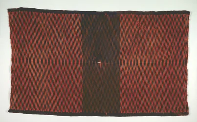 Koc w stylu Saltillo Sarape, ca. 1870.