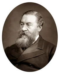 Samuel White Baker 1821-1893, angielski odkrywca i działacz przeciw niewolnictwu, c1880