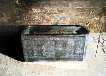 Sarkofag Amenhotepa II, starożytny Egipcjanin, XVIII dynastia, 1400 pne