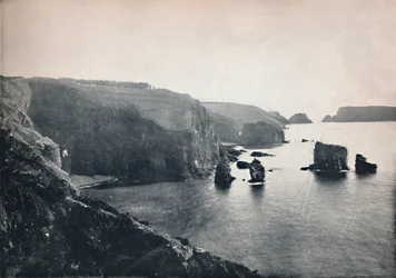Sark - Les Autelets Rocks, 1895