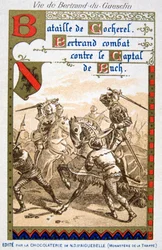 Scena z życia Bertranda du Guesclin, XIX wiek