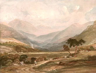 Scena w Glen Lochy, ok. 1900.