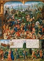 Sceny z VII krucjaty, 1248-1254 XV wiek