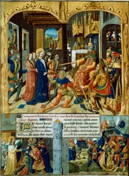 Sceny z VII krucjaty, 1248-1254 XV w.