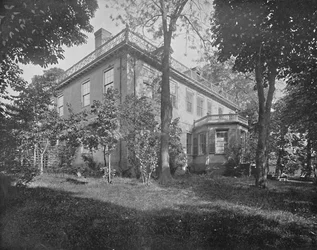 Schuyler Mansion, Albany, Nowy Jork, ok. 1897.