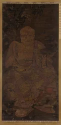 Siedzący Luohan, 1345.