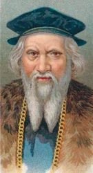 Sebastian Cabot ok.1474 ok.1557, urodzony Anglik, włoski odkrywca, 1924