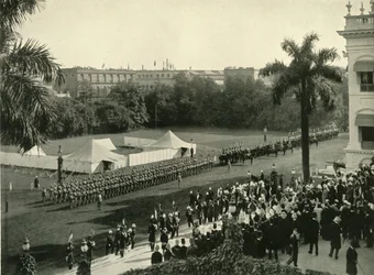 Drugie przybycie Lorda Curzona do Domu Rządowego, 1904, 1925.