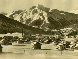 Seefeld w Tyrolu, Austria, ok. 1935.