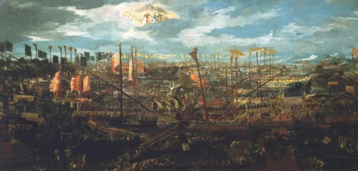 Bitwa pod Lepanto 1571 / Venez. Klejnot.