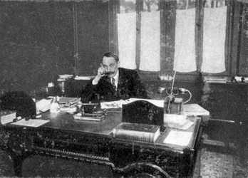 Serge Voronoff, urodzony w Rosji francuski chirurg, 1923