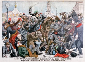 Poważne walki Ruchu Liberalnego w Rosji, Petersburg, 1904