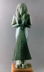 Szabti lub Ushabti, figurka nagrobna, Egipt, XVIII dynastia